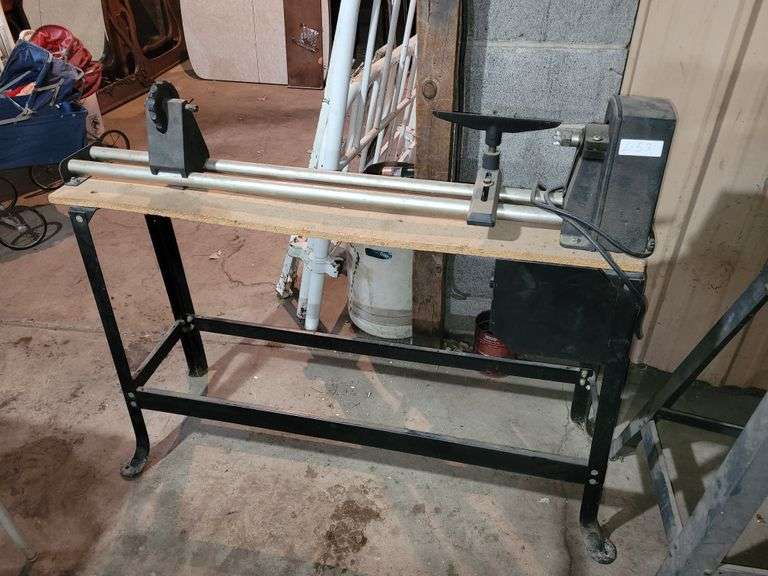 Rockwell 10” Wood Lathe with Knives, Model 46010 Fragodt Auction and