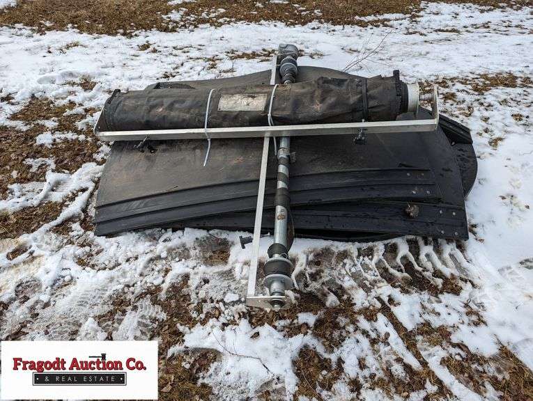 Hopper Cover for New Holland 9070 Combine, Tarp Has Some Holes, Unknown