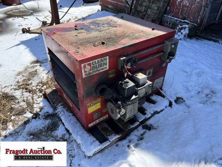 Clean Burn Used Oil Furnace, Model CB90AH, 185,000 BTU *In Working