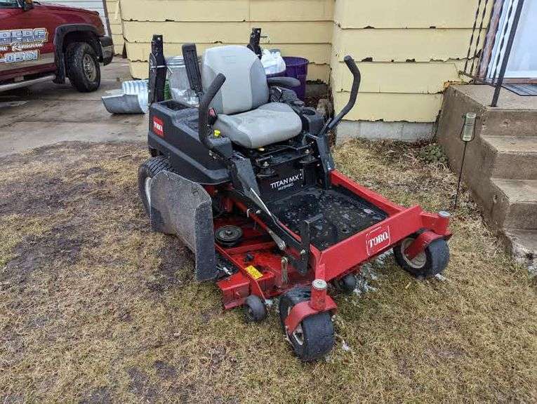2012 Toro Titan MX5480 Zero Turn Commercial Lawn Mower, 54” Deck, 791.6