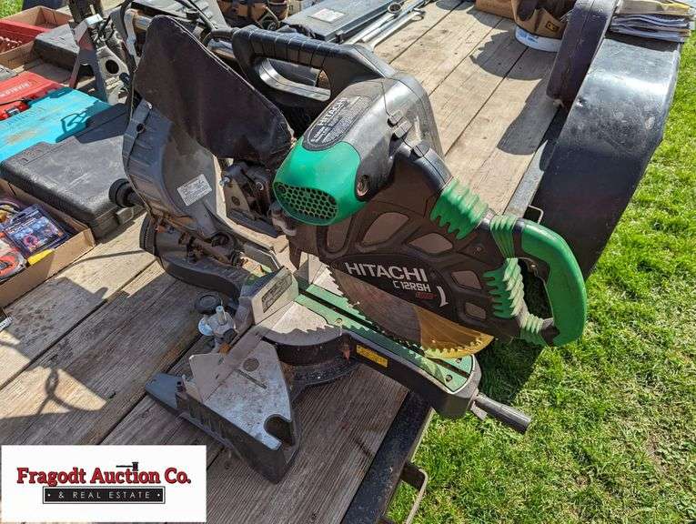 Hitachi 12” Sliding Compound Miter Saw Fragodt Auction and Real