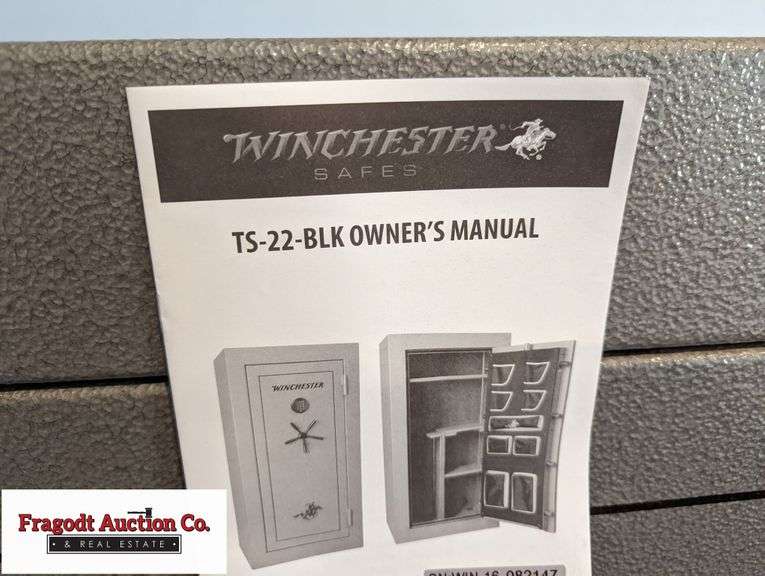 Winchester TS22BLK Gun Safe Approx. 59” x 30” x 22” Fragodt