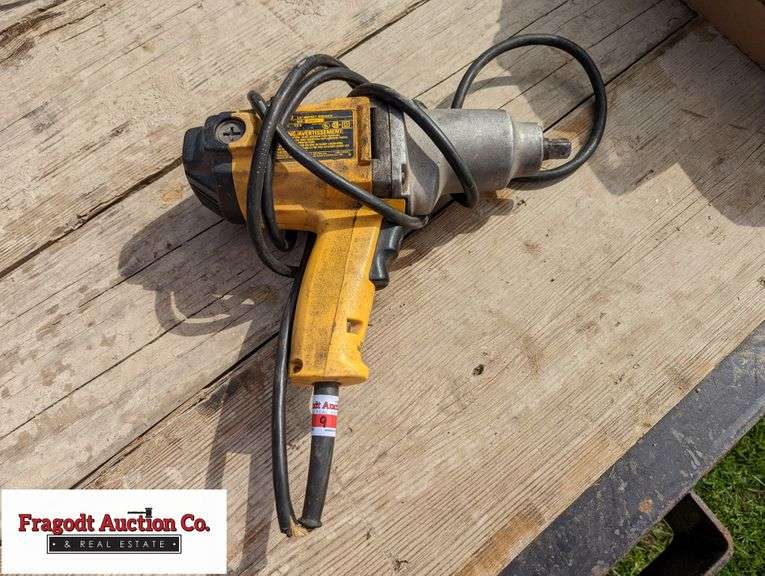 DeWalt ½” Electric Impact Wrench Model DW290 Fragodt Auction and