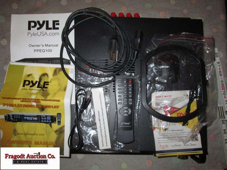Pyle PreAmp 3000 watt AM/FM Tuner (New) Working Order Per Seller