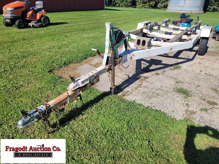Golden Rod Boat Trailer with Rollers, 2000lb Max Load Trailer, 13