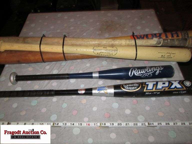 Misc Softball and Baseball Bats Fragodt Auction and Real Estate LLC