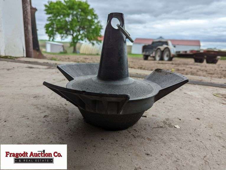 Approx 10lb Plastic Boat Anchor Fragodt Auction and Real Estate LLC