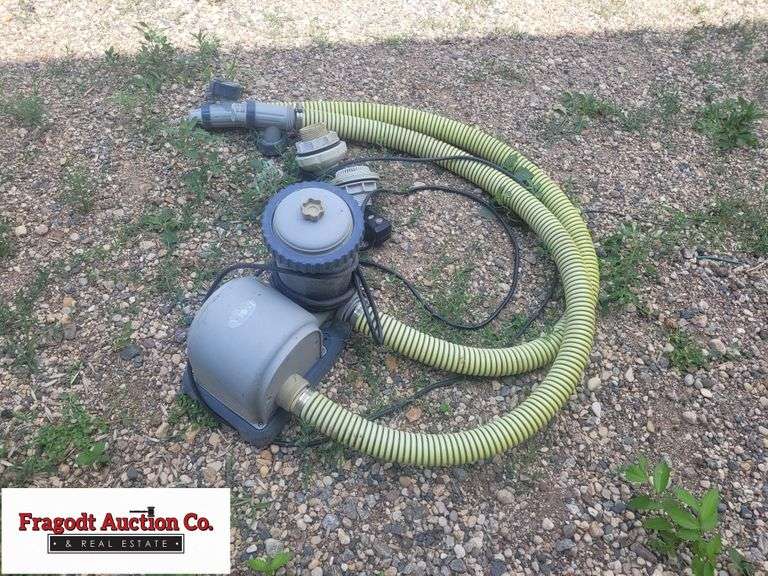 Intex Pool Pump, Working Order When Removed Fragodt Auction and Real