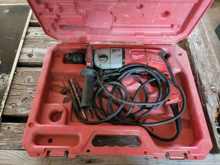 Milwaukee Hammer Drill Fragodt Auction and Real Estate LLC