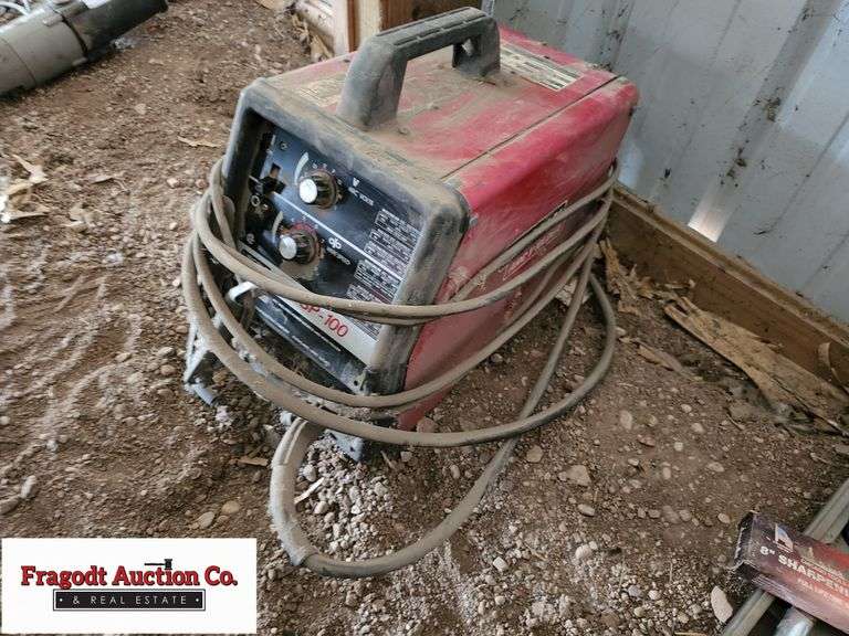 Lincoln 110V Arc Welder, Model SP100 - Fragodt Auction and Real Estate LLC