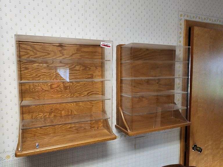 Pair of NicNac Shelves Fragodt Auction and Real Estate LLC
