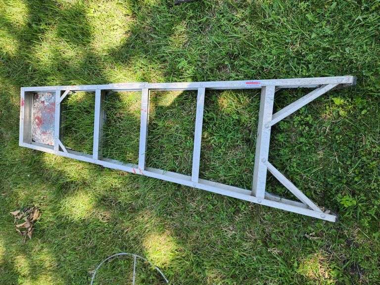 Aluminum Step Ladder Fragodt Auction and Real Estate LLC
