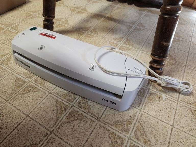 Vacuum Sealer Fragodt Auction and Real Estate LLC