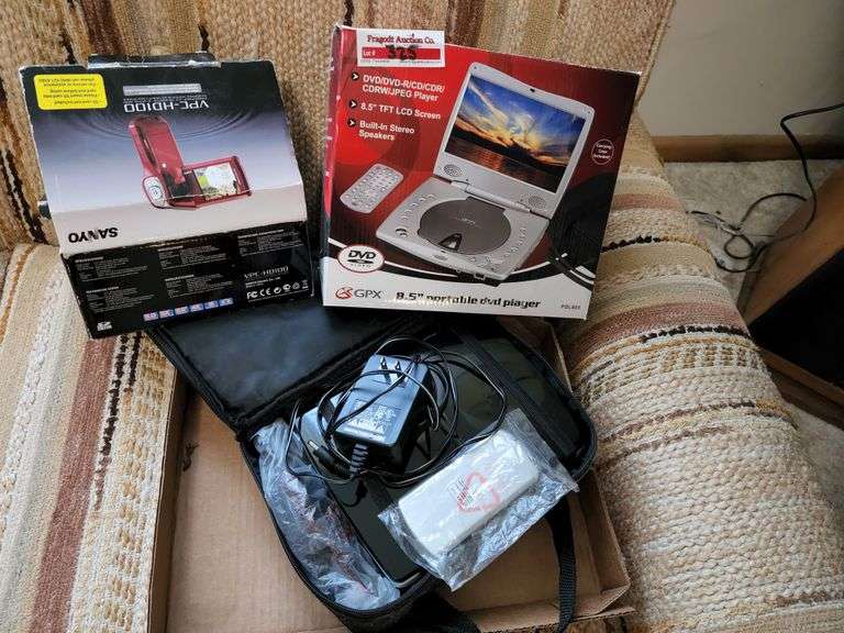 Portable DVD Player Fragodt Auction and Real Estate LLC