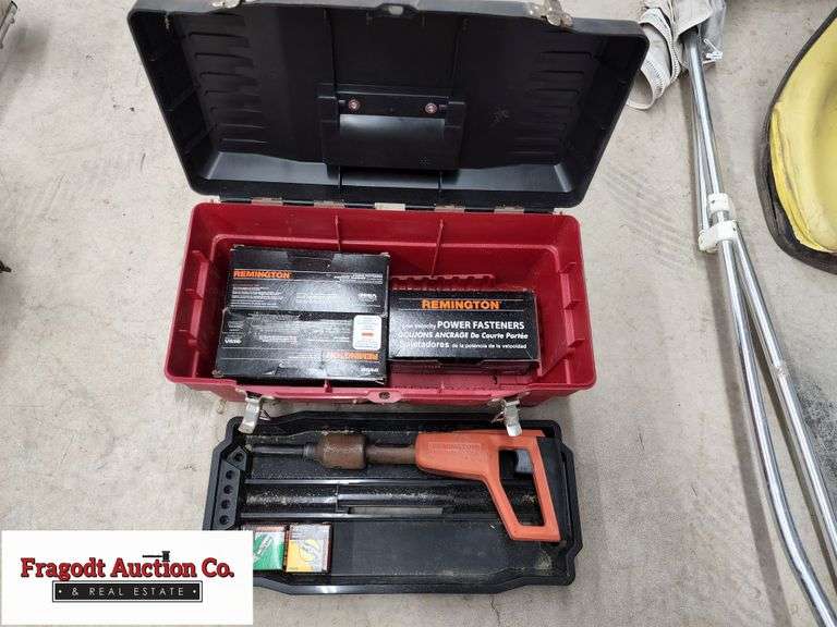 Remington Powder Actuated Fastening Tool Fragodt Auction and Real