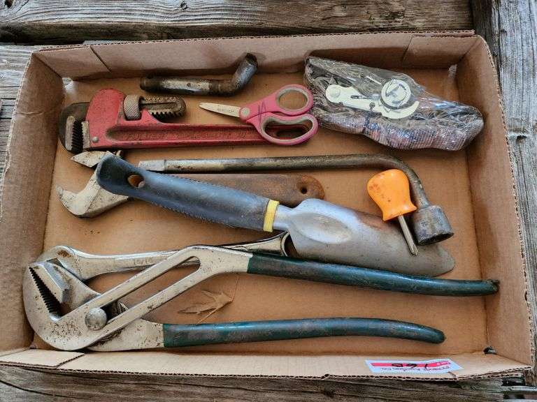 Wrenches, Channel Locks Fragodt Auction and Real Estate LLC