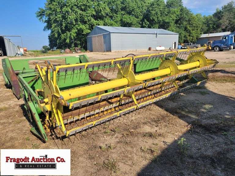 John Deere 15’ Bean Head, SN DP39325 Fragodt Auction and Real Estate LLC