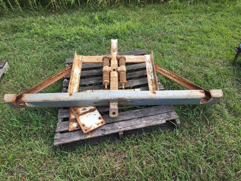Ag Hitch Bumper, Spring Loaded Fragodt Auction and Real Estate LLC