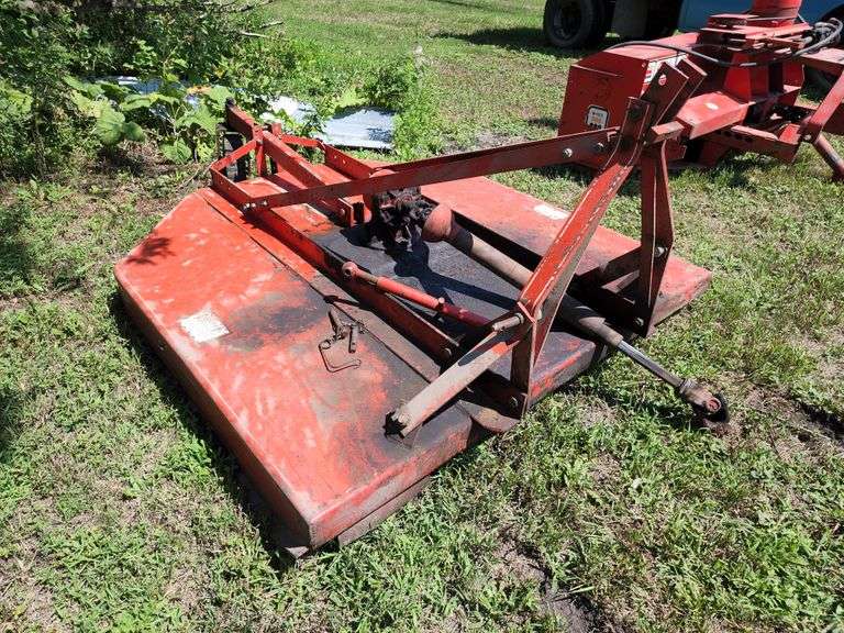 Independent 3 Pt. Rotary Mower 6’, Single Rear Wheel, 540 PTO