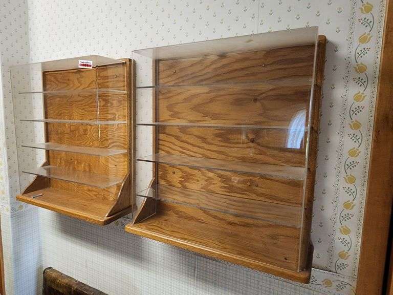 Pair of NicNac Shelves Fragodt Auction and Real Estate LLC