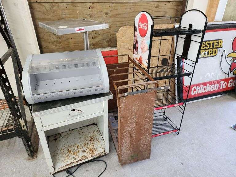 Shelf Cooler, Cart, Shelf, Buying All One Money Fragodt Auction and