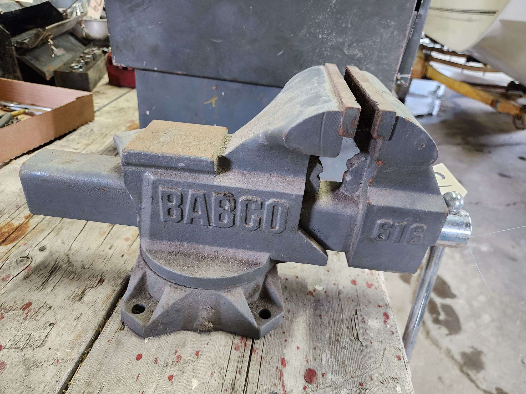 Babco 616 Bench Vise - Fragodt Auction and Real Estate LLC