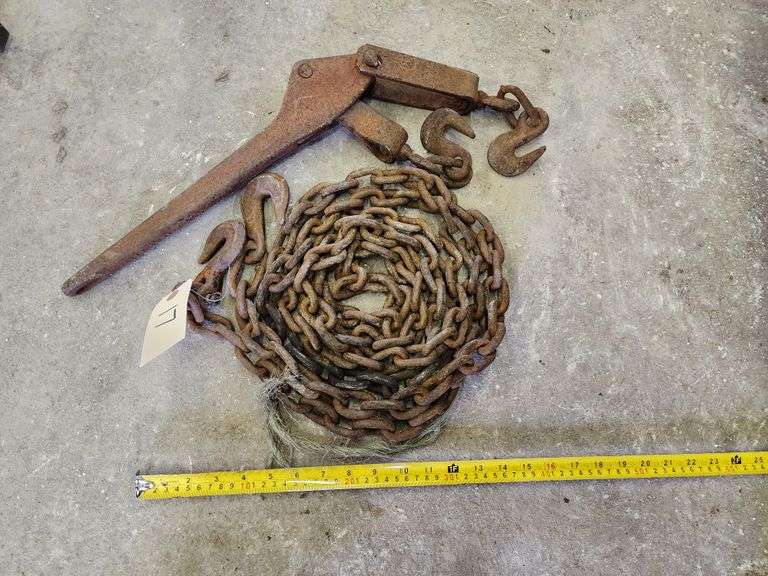 Log Chain and Chain Binder Fragodt Auction and Real Estate LLC
