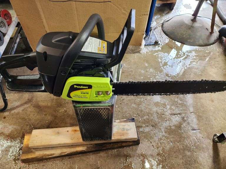 Poulan Chain Saw Model P3816, 16” Bar, Low Usage Fragodt Auction and