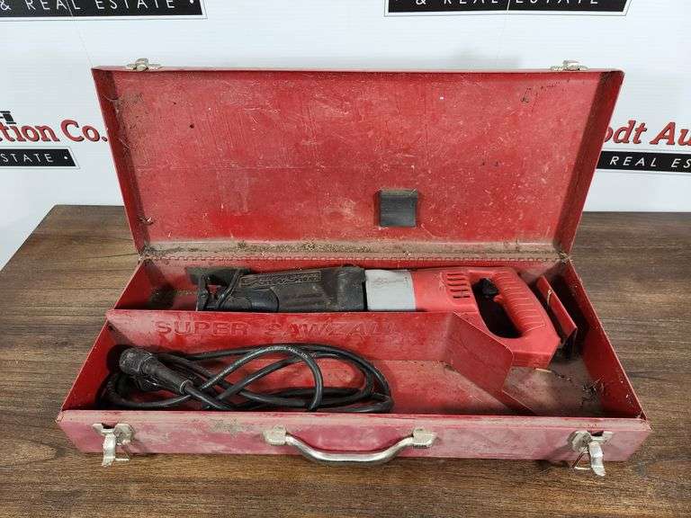 Milwaukee Heavy Duty Orbital Super Sawzall Fragodt Auction and Real