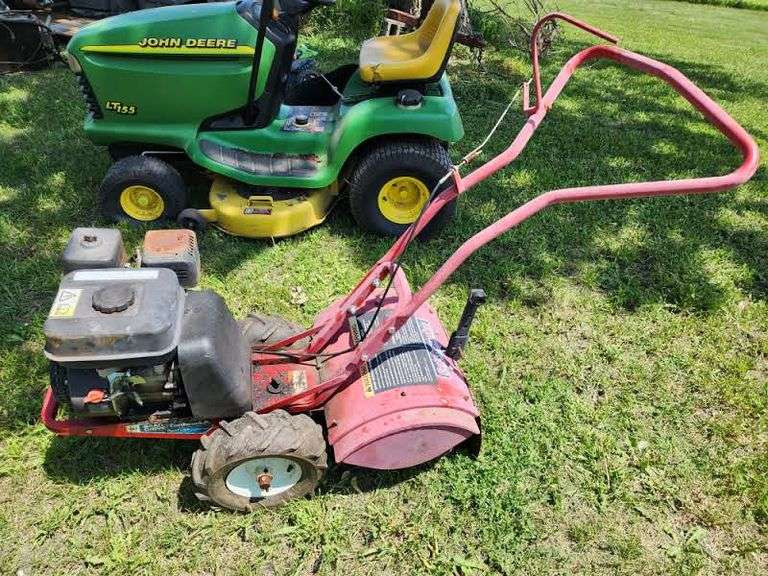 Earthquake Rear Tine Tiller, Viper 196cc Engine, Approx 20” Tiller