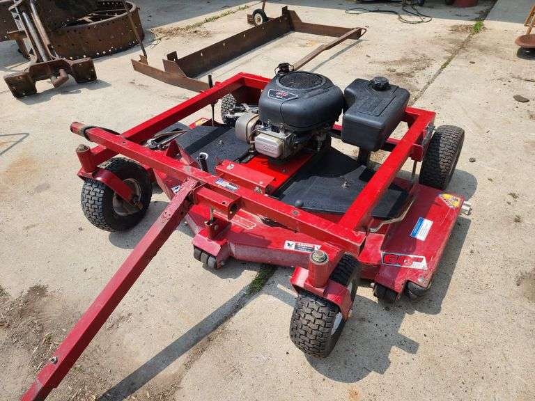 Swisher 60” Pull Type Finishing Mower, Electric Start, 14.5hp (502cc