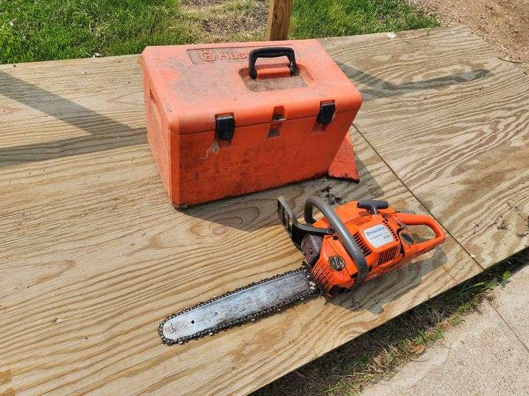 Husqvarna Model 345 Chain Saw, 16” Bar, Ran When Last Used 3 years Ago