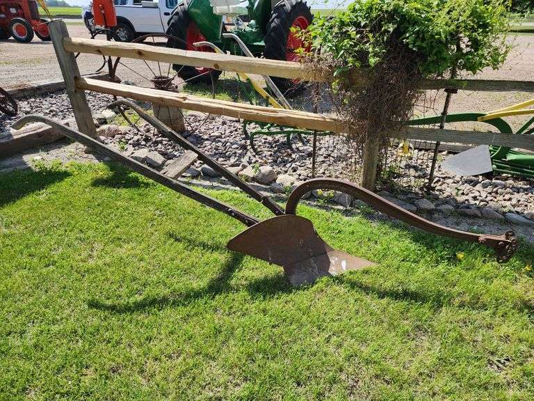 Horse Drawn 1 Bottom Plow Fragodt Auction and Real Estate LLC