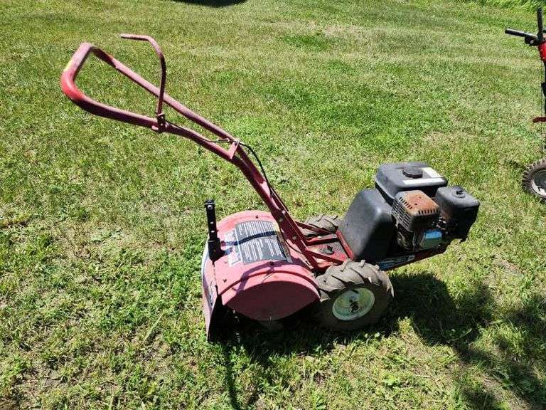 Earthquake Rear Tine Tiller, Viper 196cc Engine, Approx 20” Tiller
