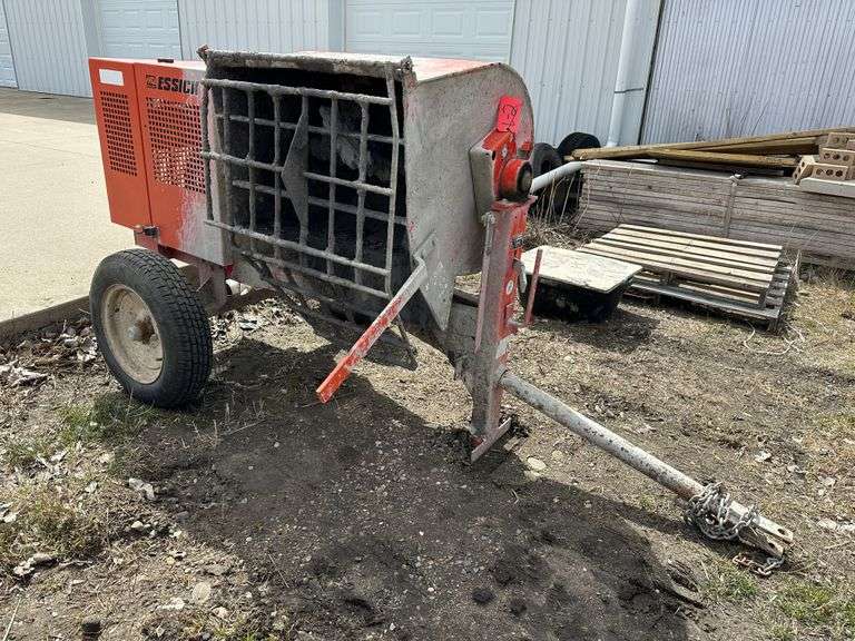 Essick Model EM700 Electric Cement Mixer 11/2” HP Motor, 110V