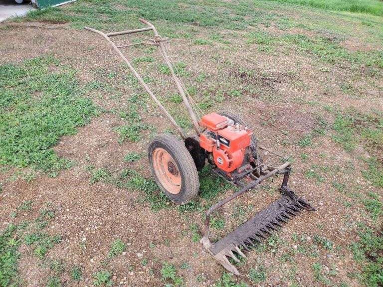 Self Propelled Sickle Mower, Heavy Duty, Good Motor, Good Tires, Needs