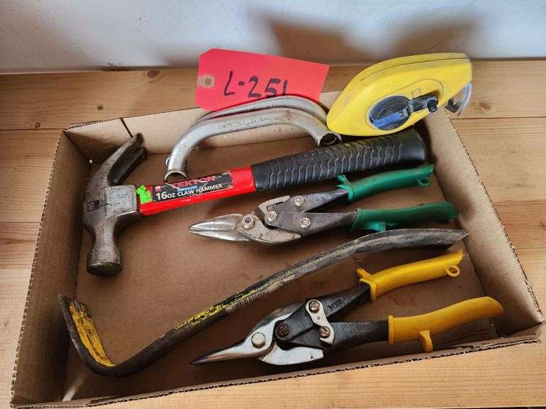Hammer, Wrenches, Cutters Fragodt Auction and Real Estate LLC
