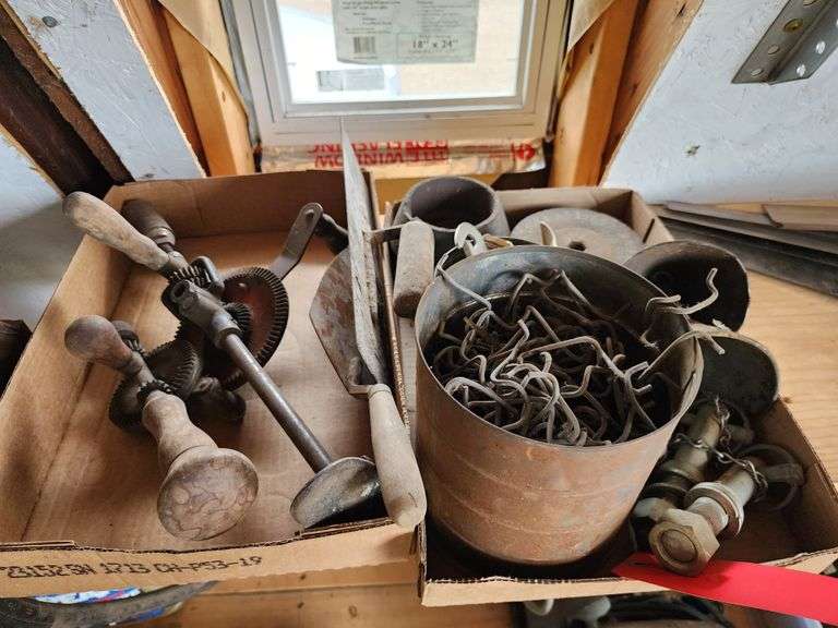 Drill, Grinding Wheels, Etc. Fragodt Auction and Real Estate LLC