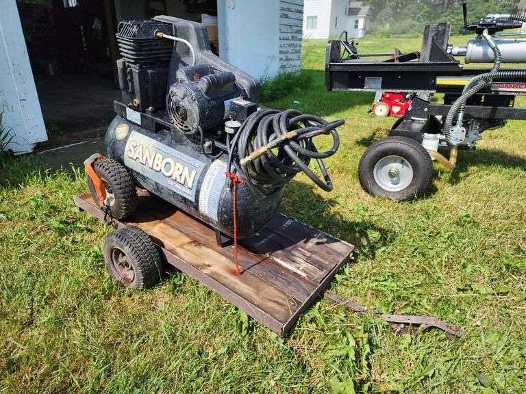 Sanborn 20 Gallon 1 Stage Air Compressor, 120 Volt, Cast Iron Series