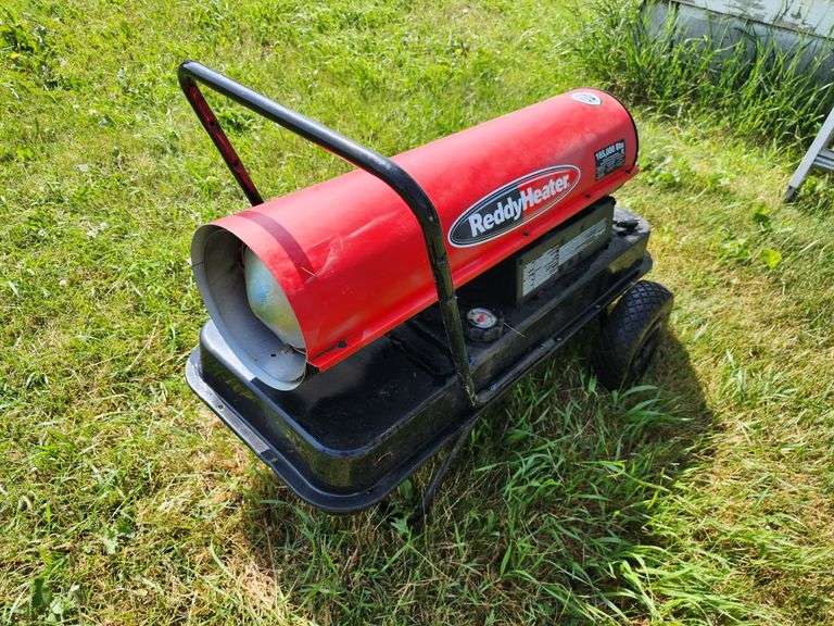 Reddy Heater Model R165DT 165,000 BTU Kerosene Forced Air Heater - Fragodt  Auction and Real Estate LLC