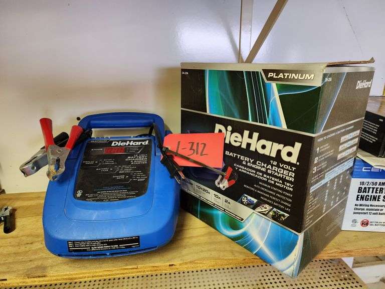 Die Hard 12 Volt Battery Charger Fragodt Auction and Real Estate LLC
