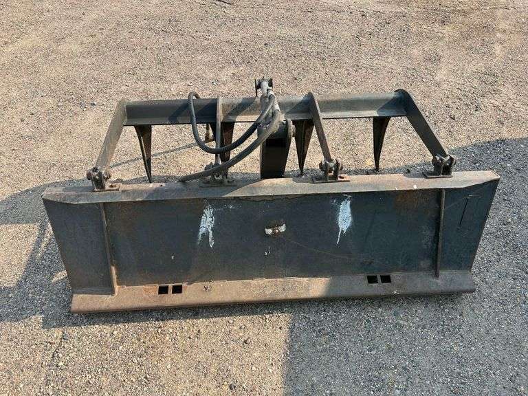 Grapple Bucket, 60”, Quick Tach, Single Cylinder, Greaseable Pivot