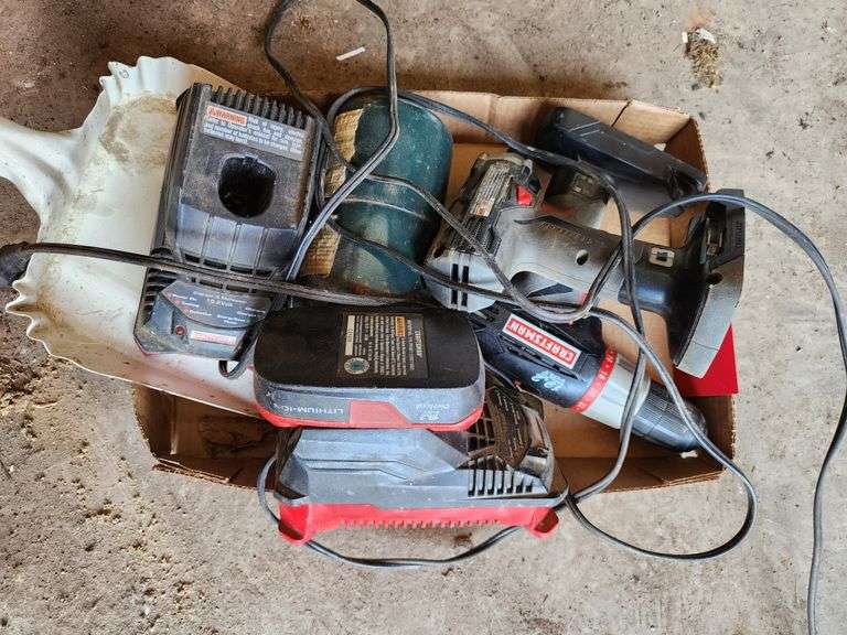 Craftsman Battery Powered Drills Condition Unknown Fragodt Auction