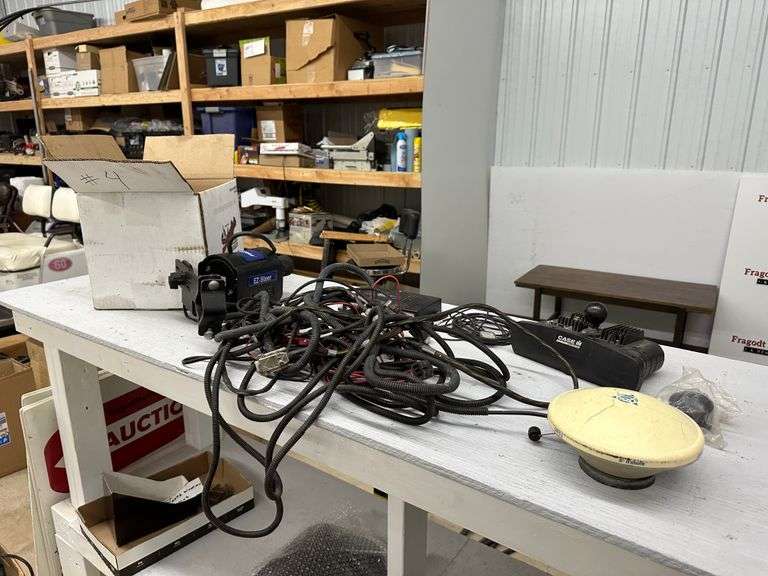 Complete Trimble 250 EZ Steer System, Box 4 Fragodt Auction and Real