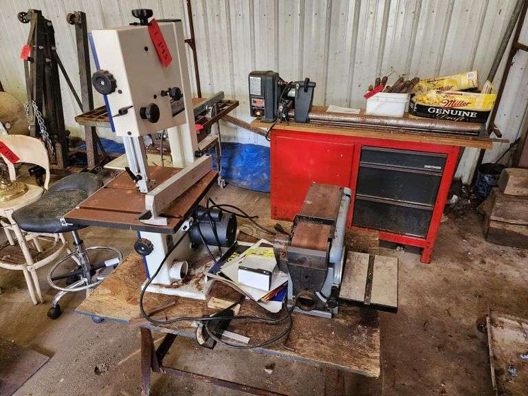 10” Bandsaw, Belt and Disk Sander Fragodt Auction and Real Estate LLC