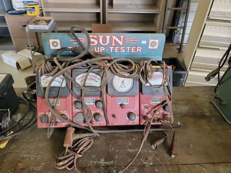 Vintage Sun Tune Up Tester Spankys Freedom Car Auctions