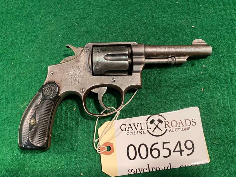 Smith & Wesson US Service CTG .38 Special Revolver Pistol Gavel Roads Online Auctions
