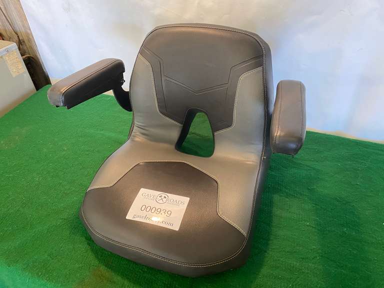 Mower/Equipment Seat w/ Folding Arm Rests Gavel Roads Online Auctions