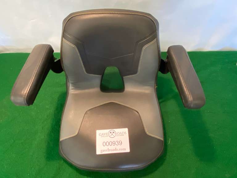 Mower/Equipment Seat w/ Folding Arm Rests Gavel Roads Online Auctions