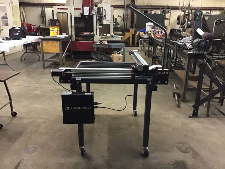 Langmuir Systems Programmable/Automated Plasma Cutter Table Gavel